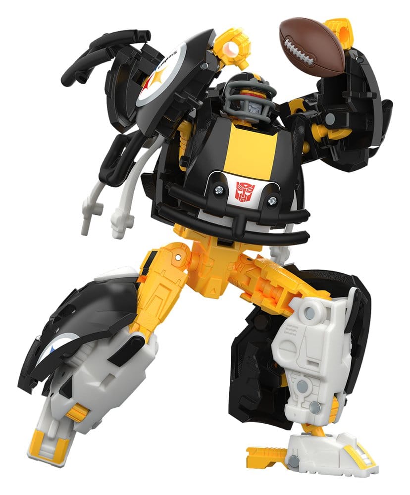Hasbro Transformers x NFL Pittsburgh Steelers Steelsmash Actionfigur