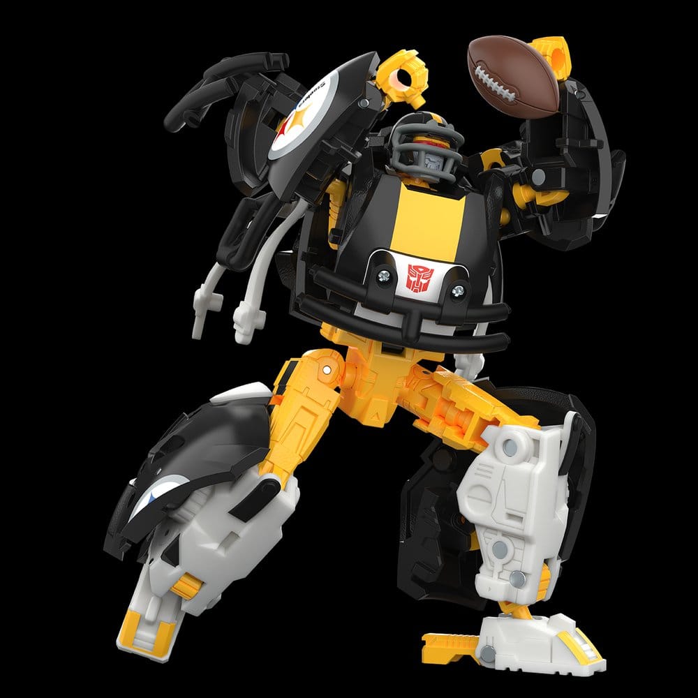 Hasbro Transformers x NFL Pittsburgh Steelers Steelsmash Actionfigur