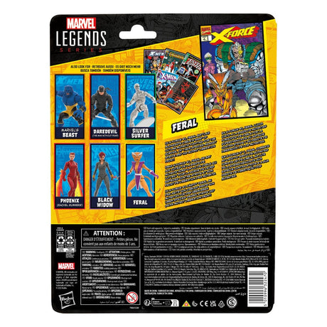 Hasbro X-Force Feral Marvel Legends Actionfigur