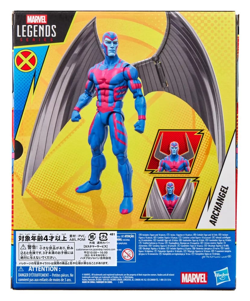 Hasbro X-Men 97 Marvel Legends Archangel Actionfigur