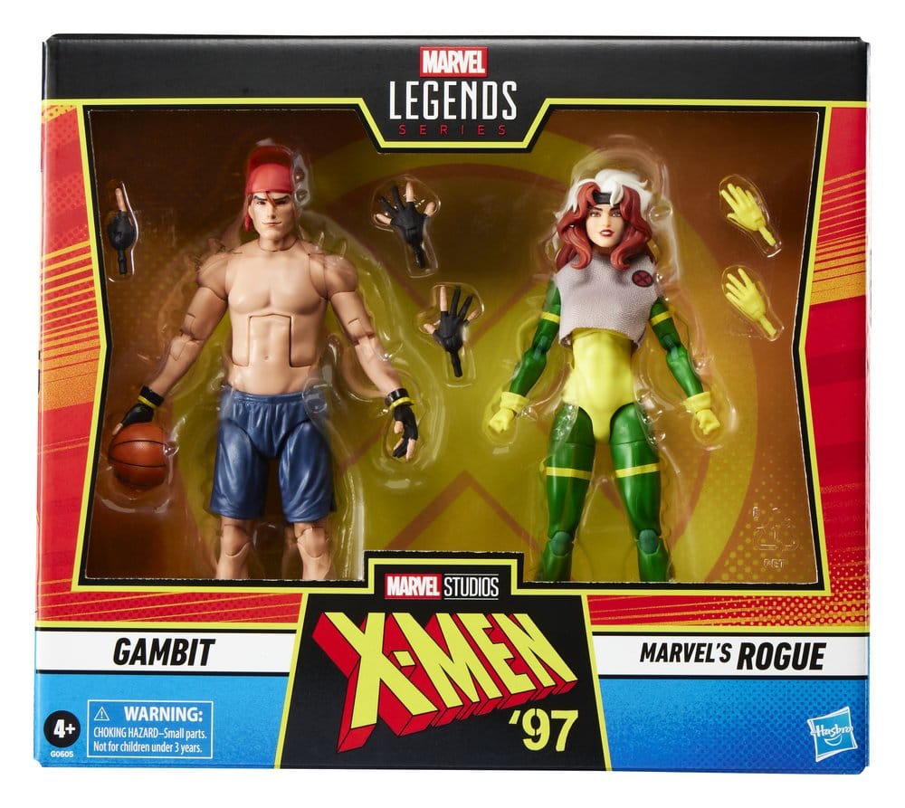 Hasbro X-Men '97 Marvel Legends Gambit & Marvel's Rogue 2er-Pack Actionfiguren