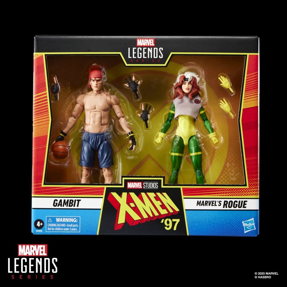 Hasbro X-Men '97 Marvel Legends Gambit & Marvel's Rogue 2er-Pack Actionfiguren