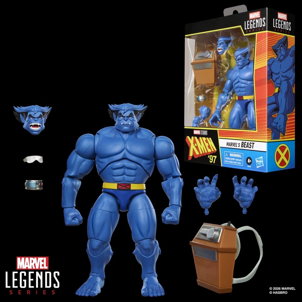 Hasbro X-Men ’97 Marvel Marvel’s Beast Legends Actionfigur