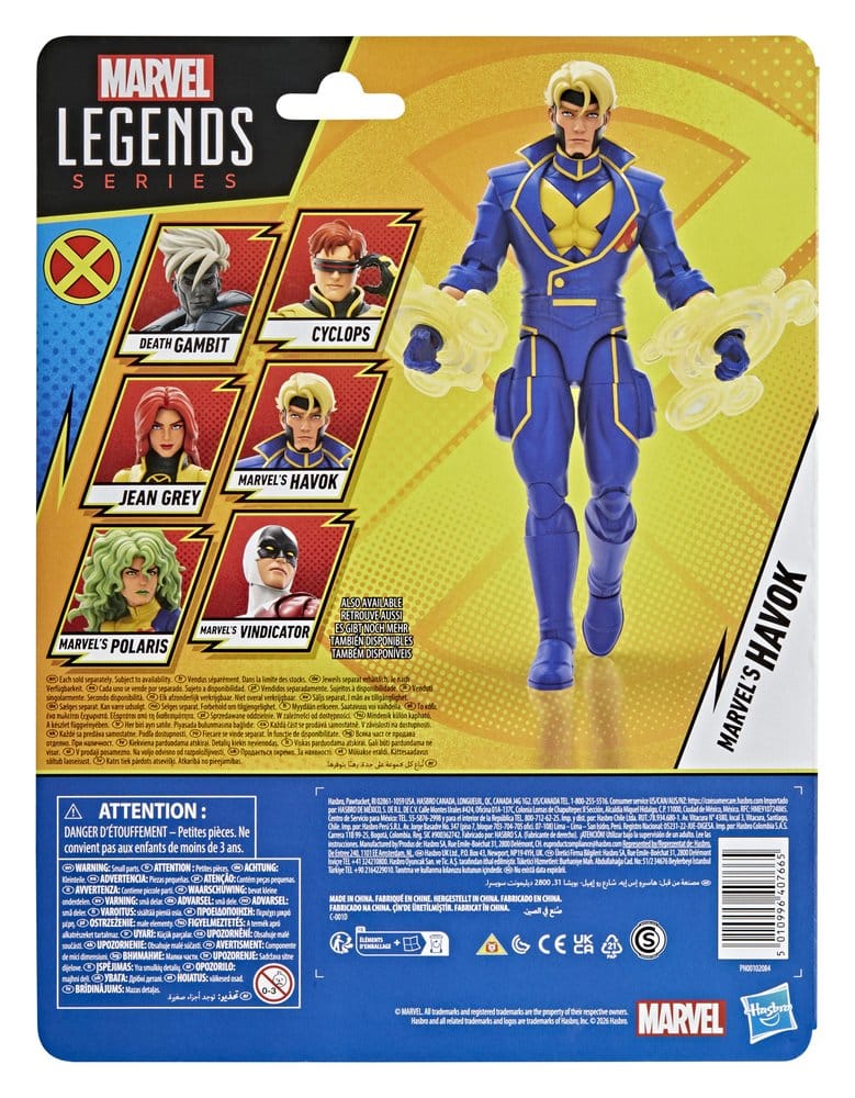 Hasbro X-Men '97 Marvel's Havok Marvel Legends Actionfigur
