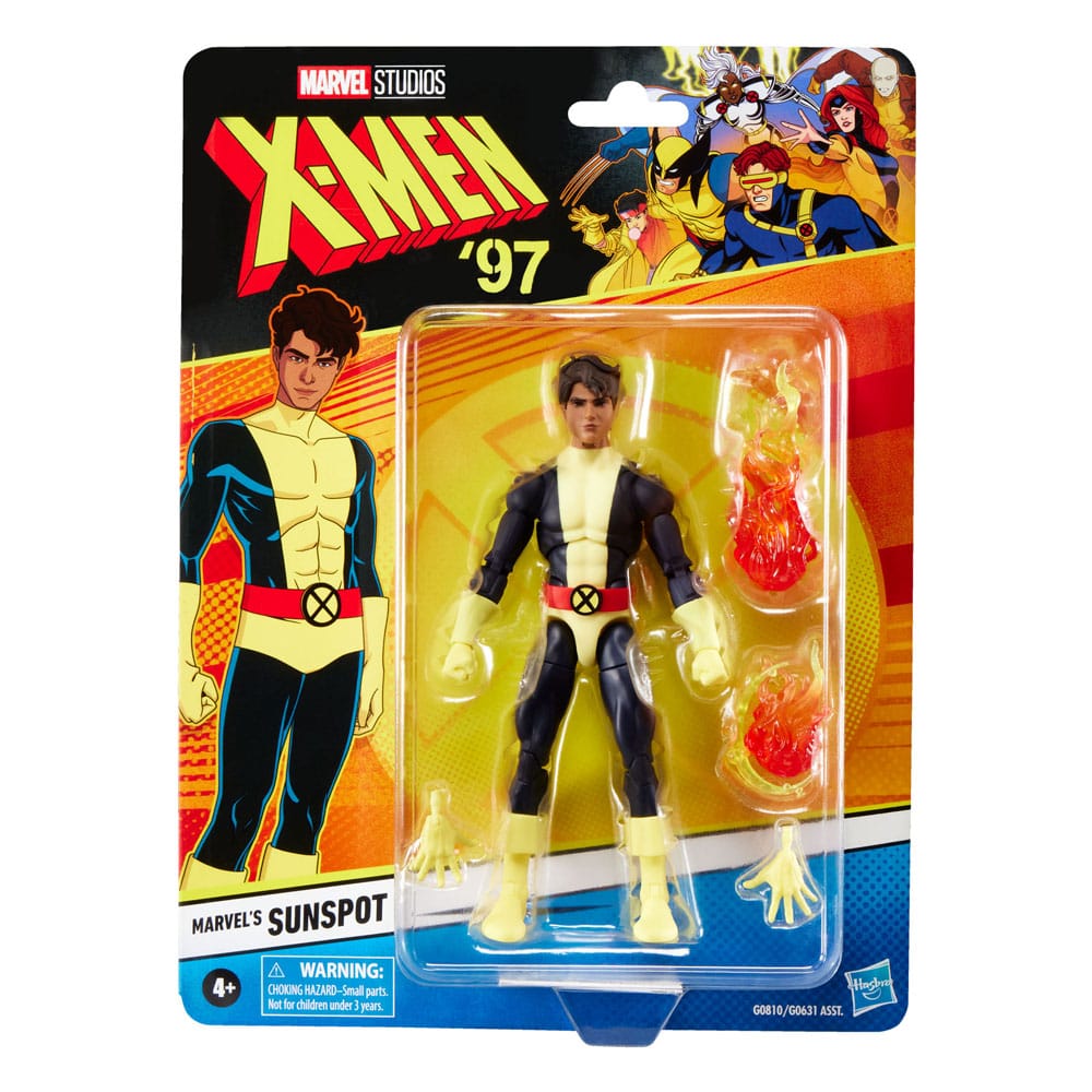 Hasbro X-Men '97 Marvel's Sunspot Marvel Legends Actionfigur