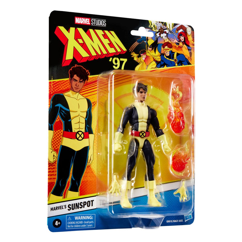 Hasbro X-Men '97 Marvel's Sunspot Marvel Legends Actionfigur