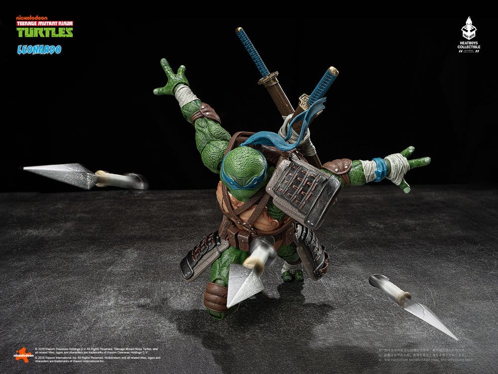 Heat Boys Teenage Mutant Ninja Turtles Leonardo Deluxe Version Actionfigur