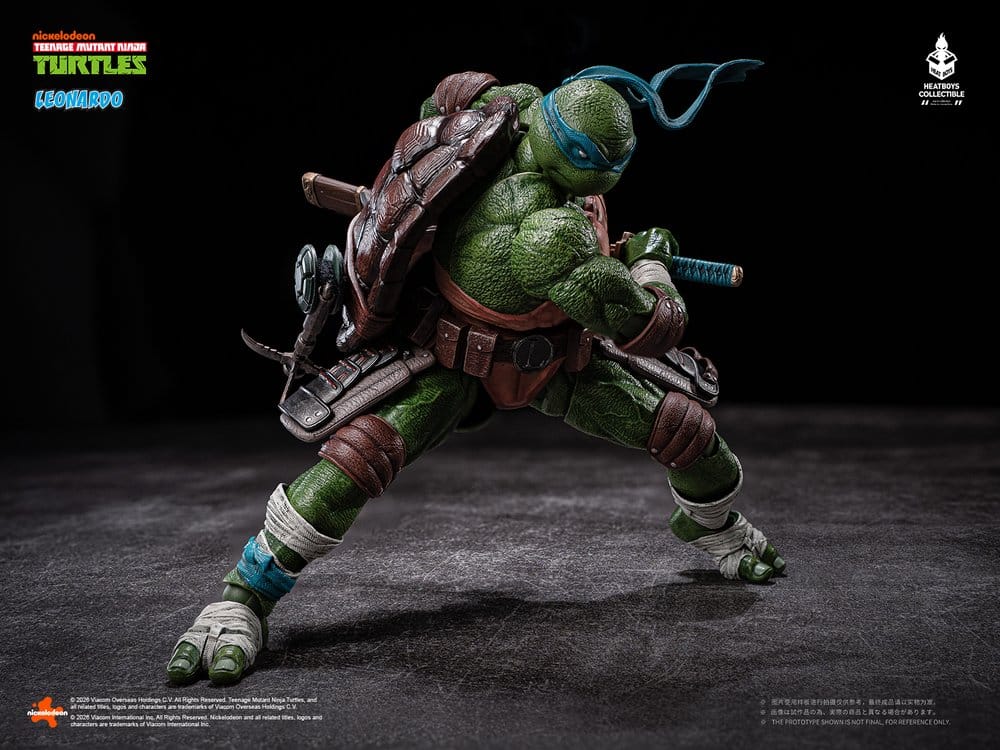 Heat Boys Teenage Mutant Ninja Turtles Leonardo Deluxe Version Actionfigur