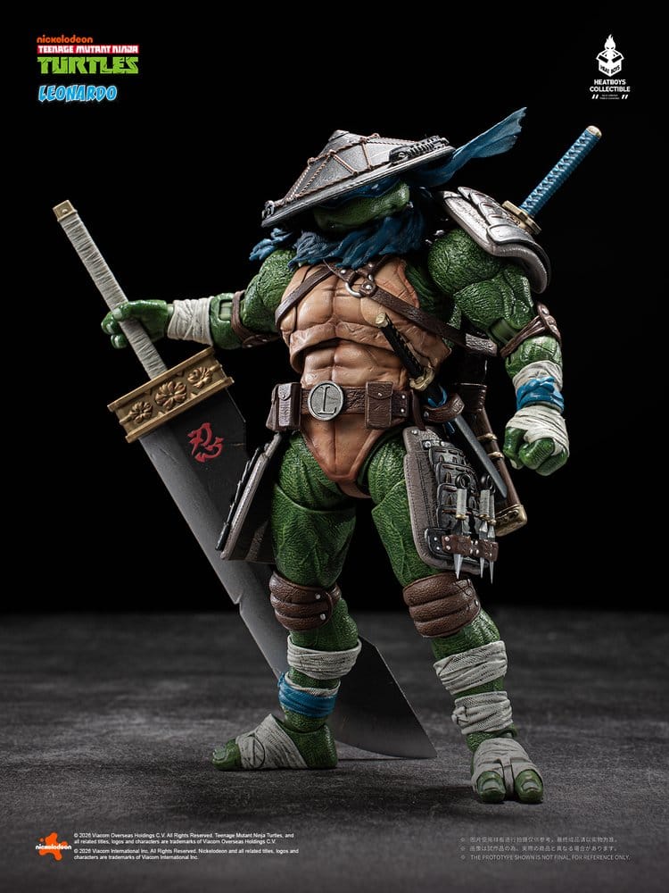 Heat Boys Teenage Mutant Ninja Turtles Leonardo Deluxe Version Actionfigur