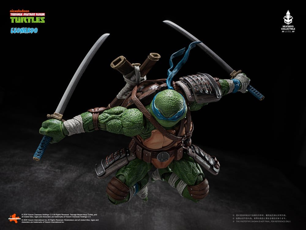 Heat Boys Teenage Mutant Ninja Turtles Leonardo Deluxe Version Actionfigur