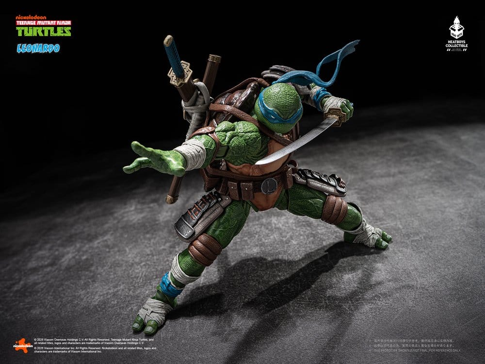 Heat Boys Teenage Mutant Ninja Turtles Leonardo Deluxe Version Actionfigur
