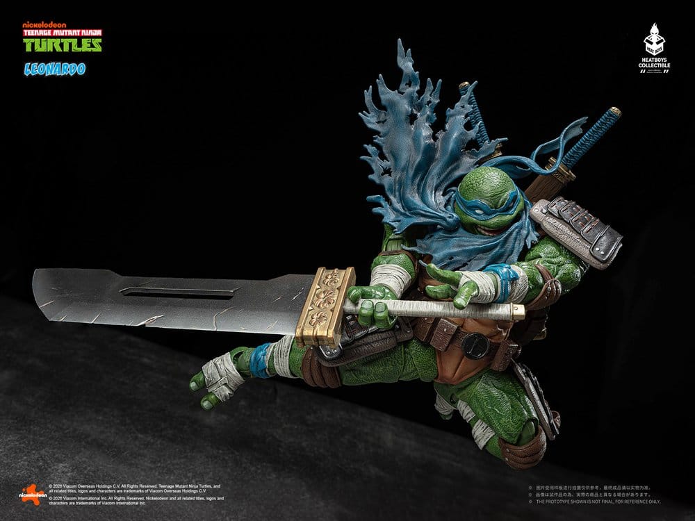 Heat Boys Teenage Mutant Ninja Turtles Leonardo Deluxe Version Actionfigur