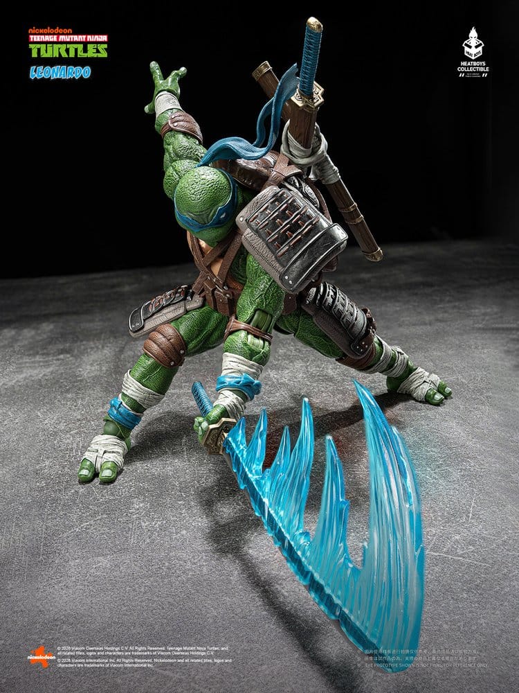 Heat Boys Teenage Mutant Ninja Turtles Leonardo Deluxe Version Actionfigur
