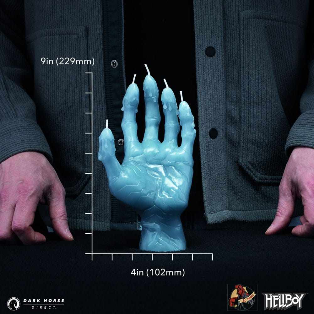 Hellboy - Hand of Glory 23 cm Kerze Dark Horse