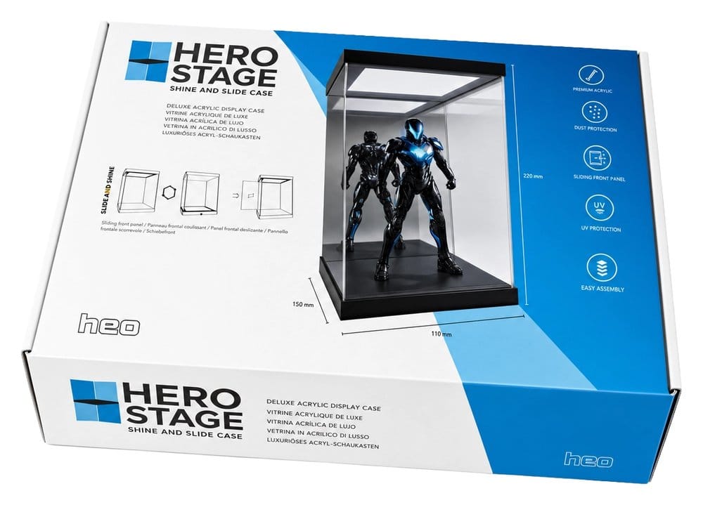 heo Hero Stage Shine and Slide Acrylic 1/6 Figuren Display Case