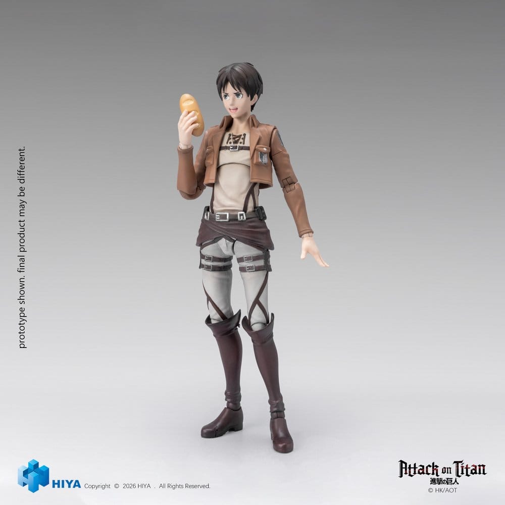 Hiya Toys Attack on Titan Eren Yeager Exquisite Basic Series 1/12 Actionfigur