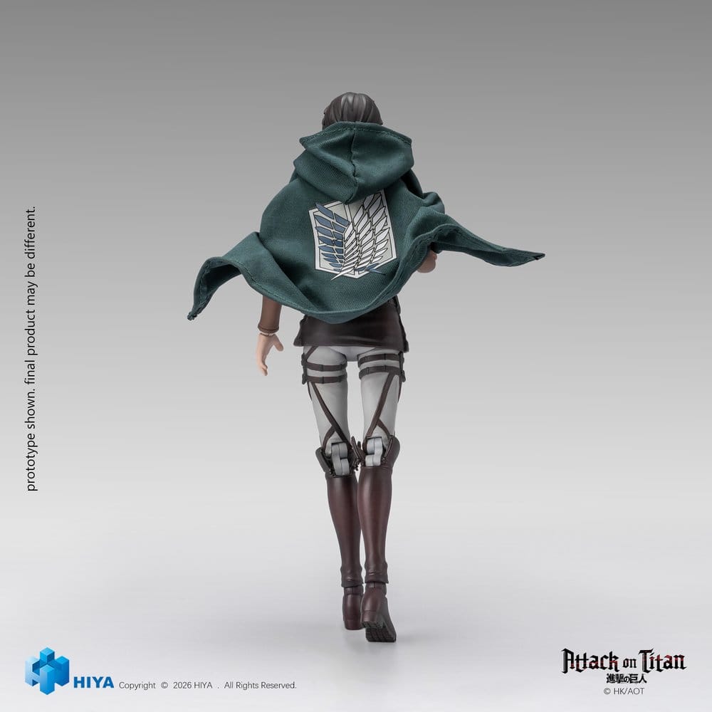 Hiya Toys Attack on Titan Eren Yeager Exquisite Basic Series 1/12 Actionfigur