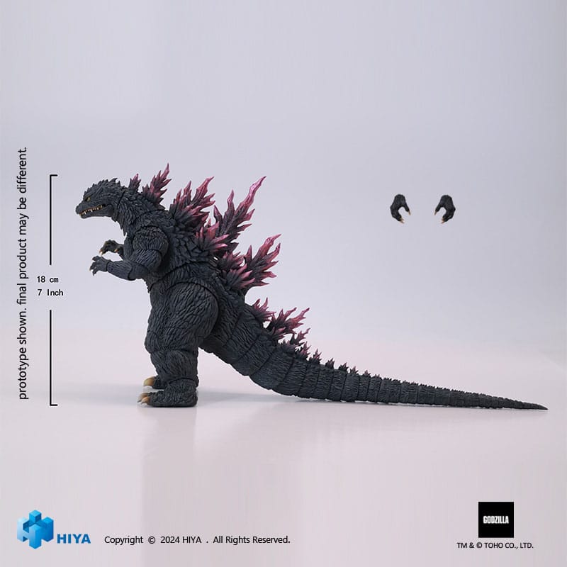 Hiya Toys Godzilla 2000 Millennium (1999) Godilla Exquisite Basic Actionfigur