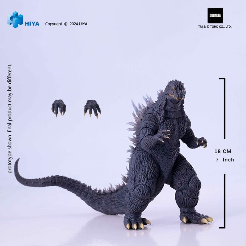 Hiya Toys Godzilla against Mechagodzilla 2002 Exquisite Basic Actionfigur