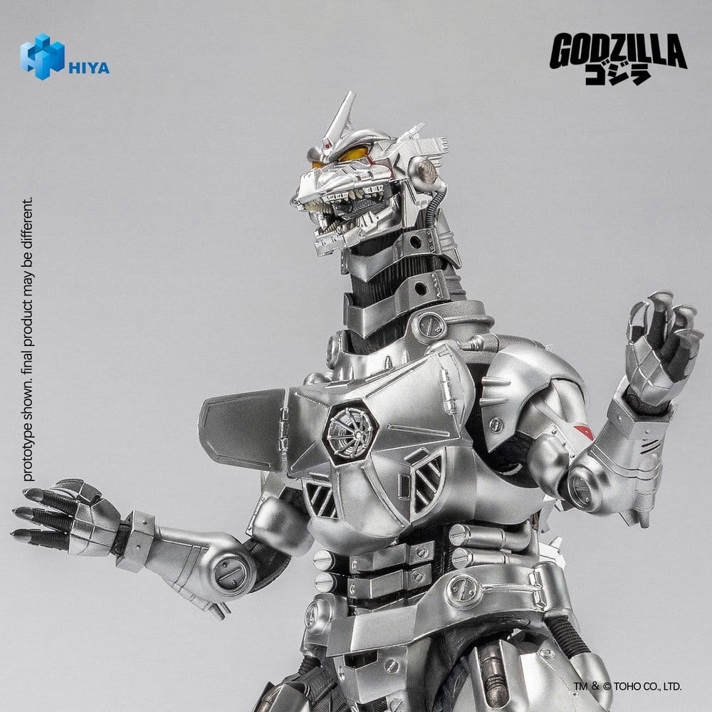 Hiya Toys Godzilla Against Mechagodzilla (2002) Mechagodzilla MFS-3 Exquisite Basic Series Actionfigur
