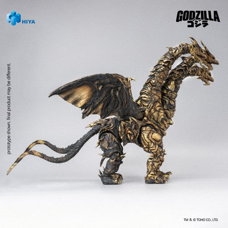 Hiya Toys Godzilla Final Wars (2004) Keizer Ghidorah Exquisite Basic Series Actionfigur