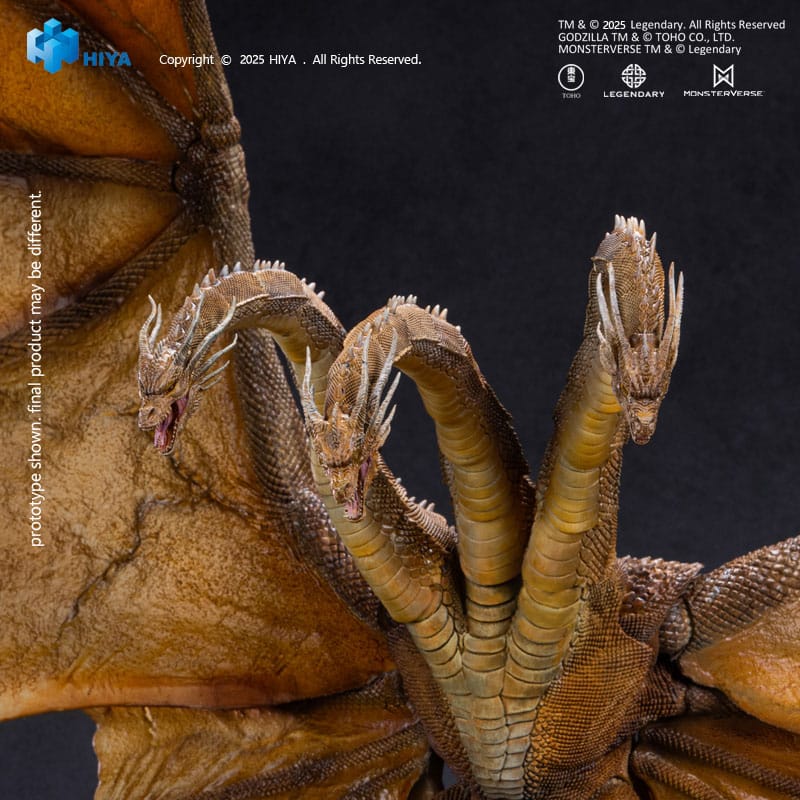 Hiya Toys Godzilla King of the Monsters 2019 King Ghidorah 2.0 Exquisite Basic Actionfigur