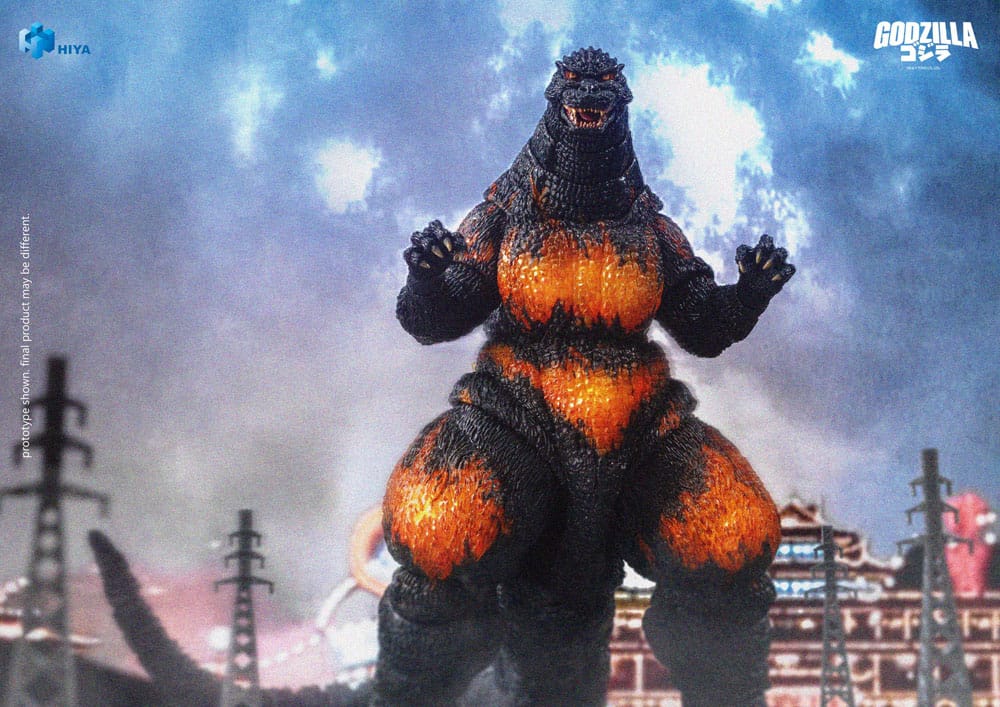 Hiya Toys Godzilla vs. Destoroyah (1995) Exquisite Basic Burning Godzilla Actionfigur