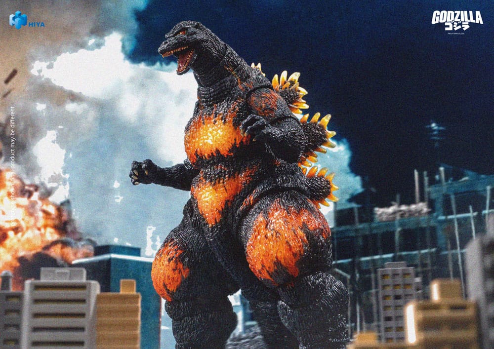 Hiya Toys Godzilla vs. Destoroyah (1995) Exquisite Basic Burning Godzilla Actionfigur
