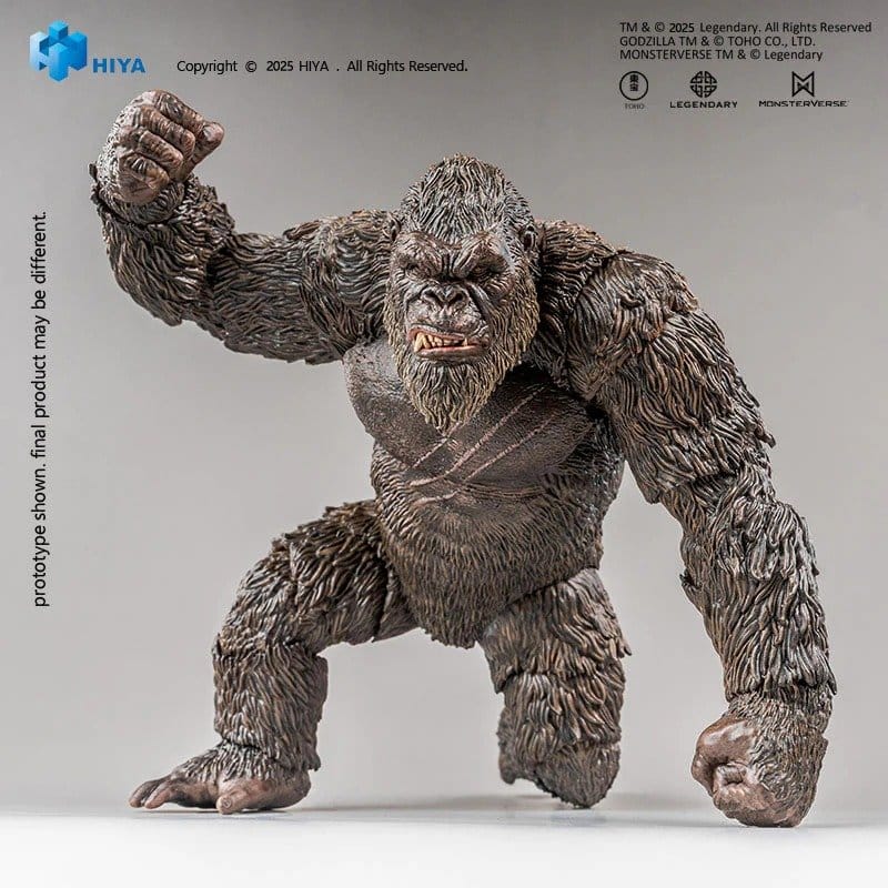Hiya Toys Godzilla Vs. Kong Exquisite Basic Series Kong 2.0 Actionfigur