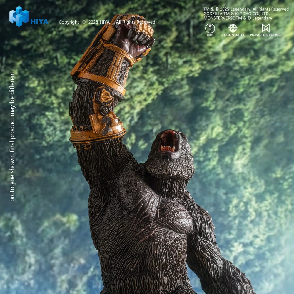 Hiya Toys Godzilla X Kong The New Empire Kong B.E.A.S.T. Glove Version Stylist Series Statue