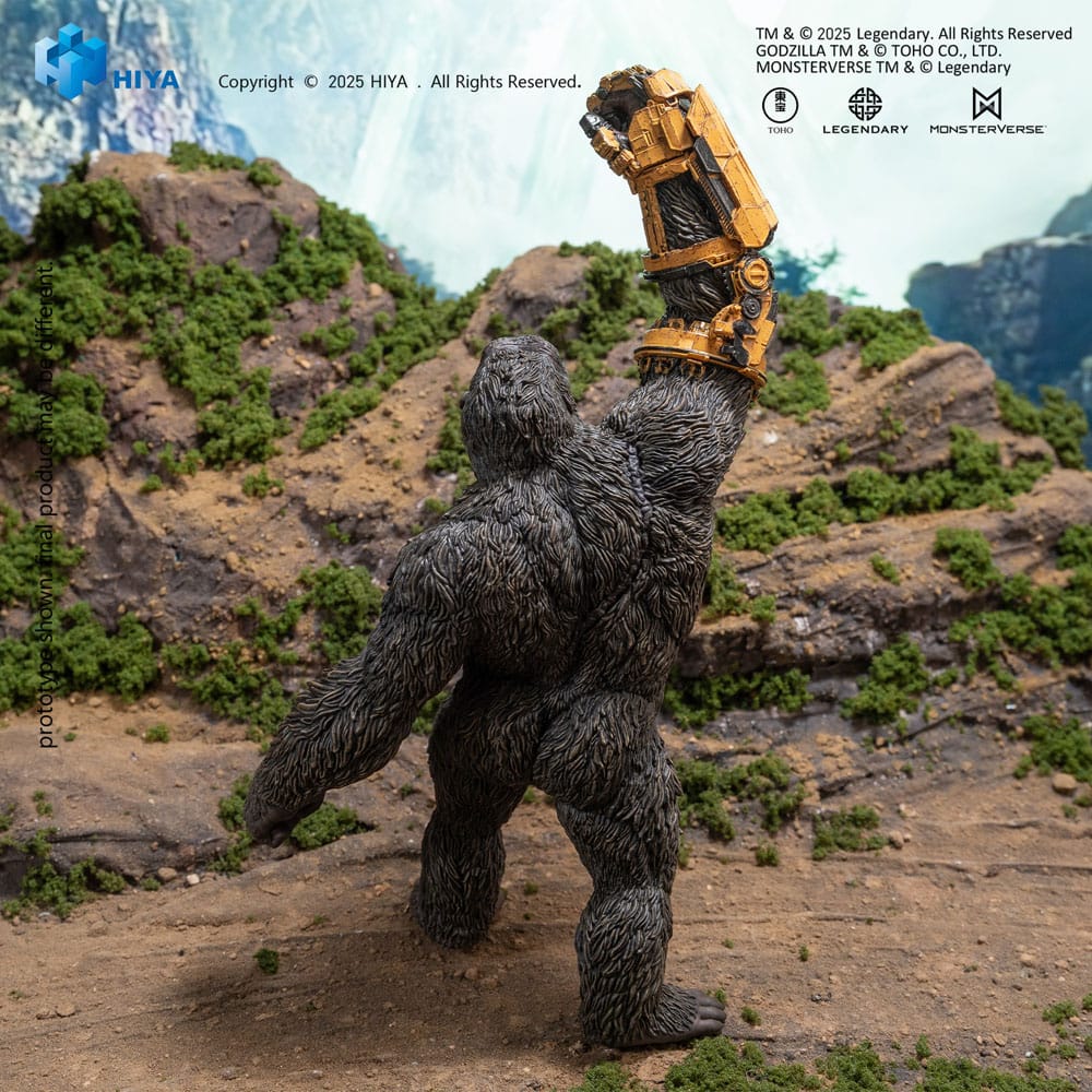 Hiya Toys Godzilla X Kong The New Empire Kong B.E.A.S.T. Glove Version Stylist Series Statue
