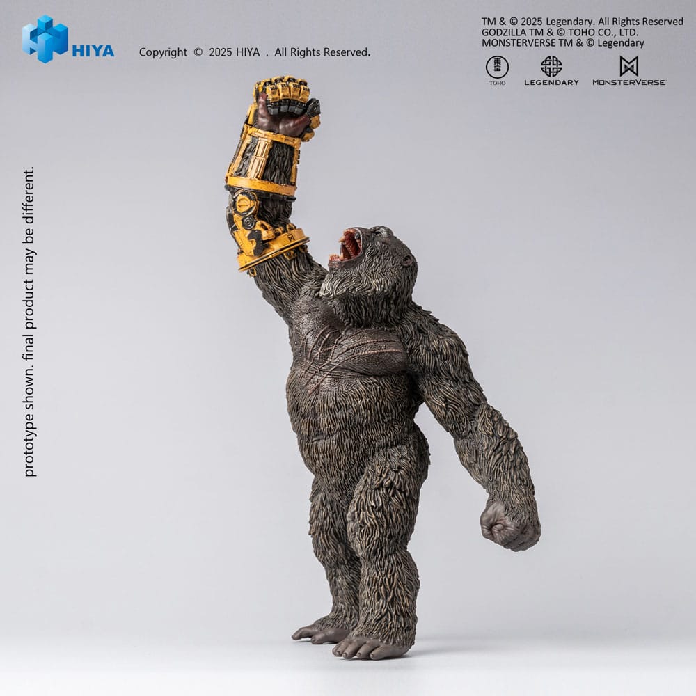 Hiya Toys Godzilla X Kong The New Empire Kong B.E.A.S.T. Glove Version Stylist Series Statue