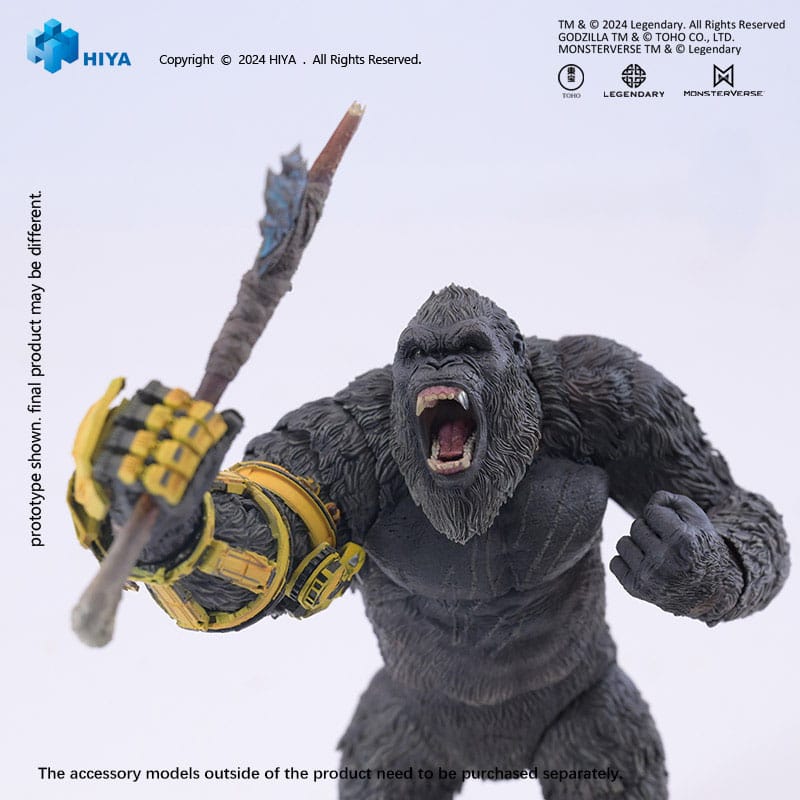 Hiya Toys Godzilla x Kong The New Empire Kong B.E.A.S.T. Glove Ver. Actionfigur