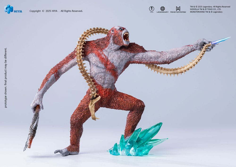 Hiya Toys Godzilla x Kong The New Empire Skar King Stylist Series Statue