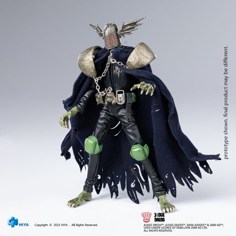 Hiya Toys Judge Dredd Exquisite Super Series Judge Fear 1/12 Actionfigur
