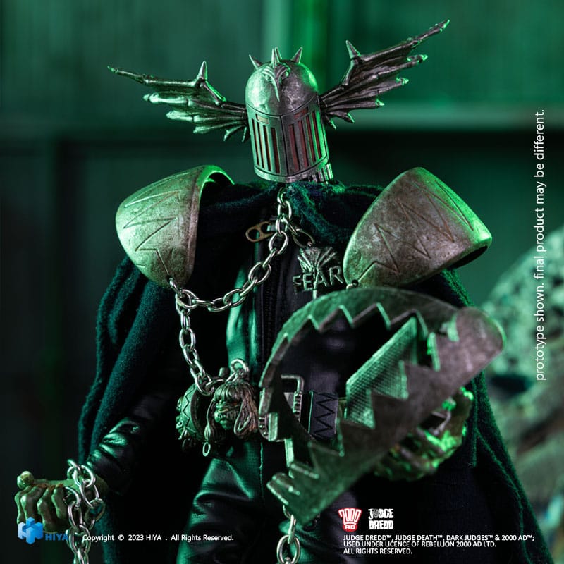Hiya Toys Judge Dredd Exquisite Super Series Judge Fear 1/12 Actionfigur
