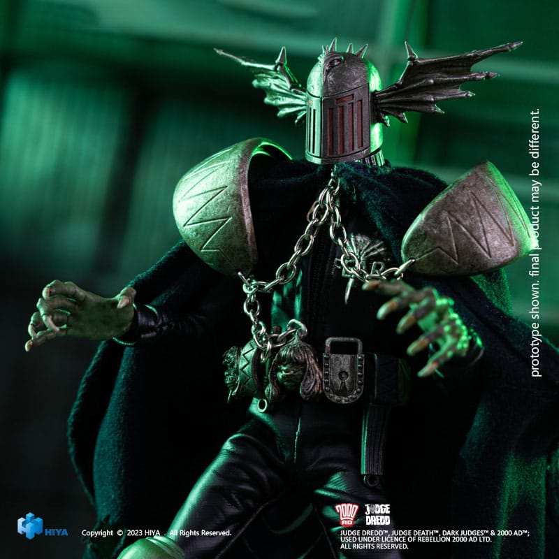 Hiya Toys Judge Dredd Exquisite Super Series Judge Fear 1/12 Actionfigur