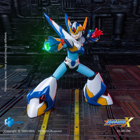 Hiya Toys Mega Man X Exquisite Basic Series X Falcon Armor Version Actionfigur