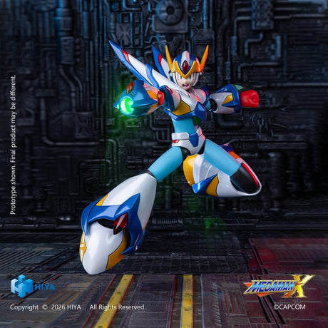 Hiya Toys Mega Man X Exquisite Basic Series X Falcon Armor Version Actionfigur