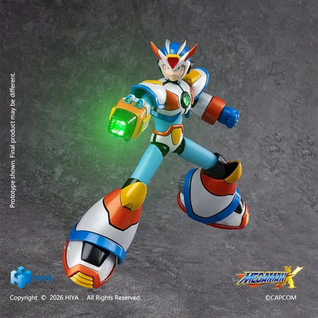 Hiya Toys Mega Man X Max Armor Exquisite Basic Actionfigur