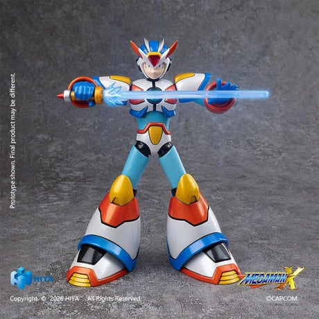 Hiya Toys Mega Man X Max Armor Exquisite Basic Actionfigur