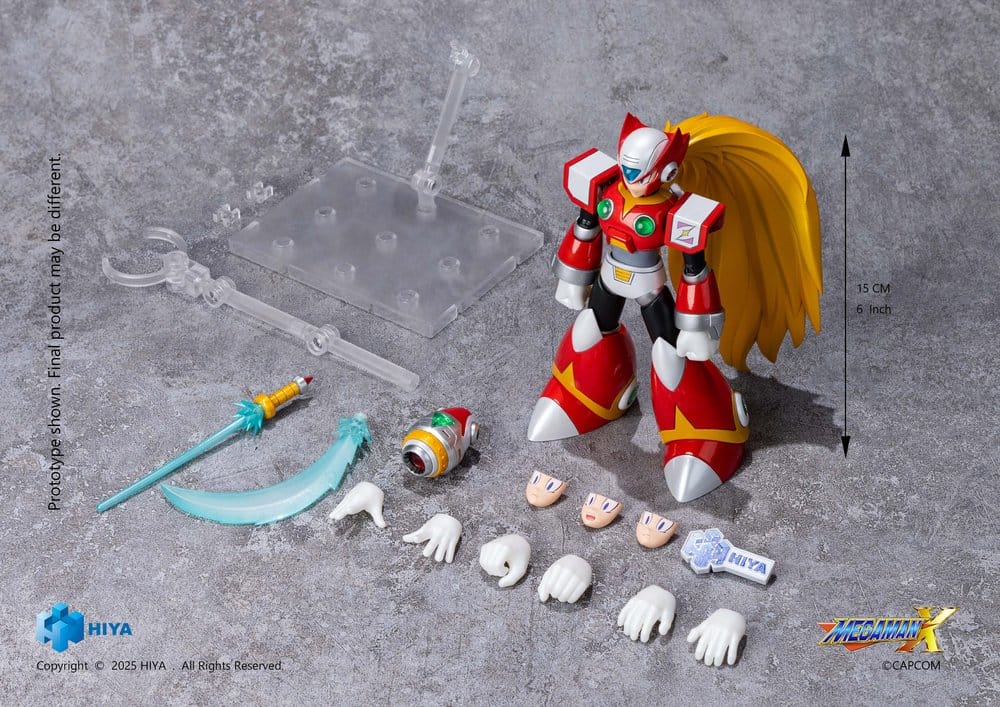Hiya Toys Mega Man X Zero Exquisite Basic Actionfigur