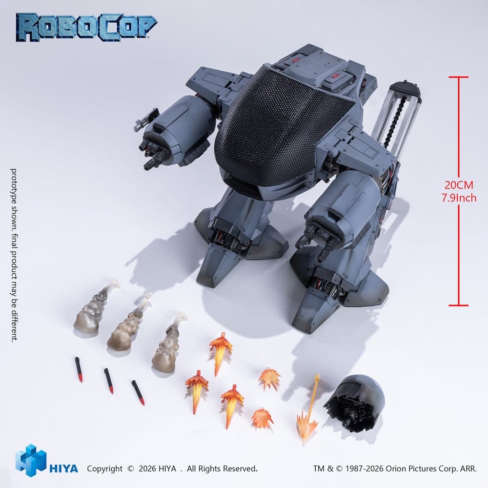 Hiya Toys RoboCop ED-209 Exquisite Super Series 1/12 Actionfigur