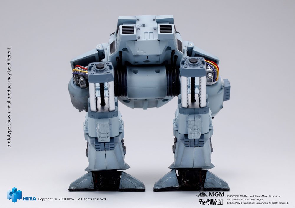 Hiya Toys Robocop ED209 Battle Damaged mit Sound Actionfigur