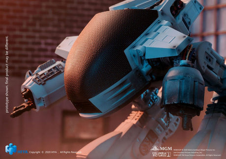 Hiya Toys Robocop ED209 Battle Damaged mit Sound Actionfigur