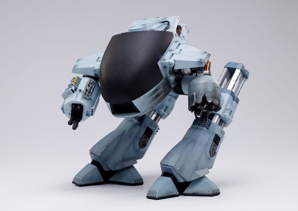 Hiya Toys Robocop ED209 Battle Damaged mit Sound Actionfigur