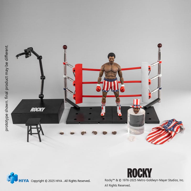 Hiya Toys Rocky Apollo Exquisite Super Series 1/12 Actionfigur