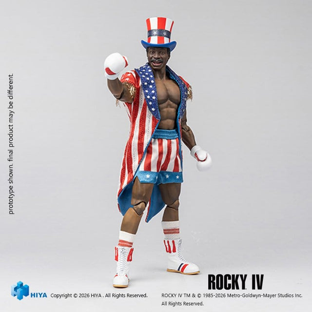 Hiya Toys Rocky IV Exquisite Super Series Apollo 1/12 Actionfigur