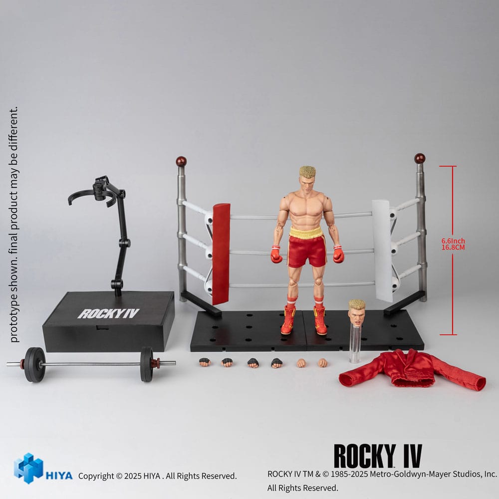 Hiya Toys Rocky IV Ivan Exquisite 1/12 Actionfigur