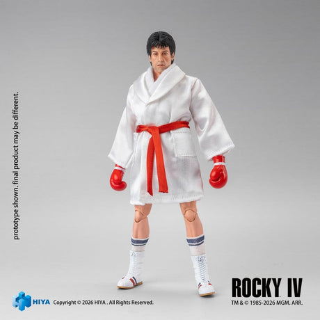 Hiya Toys Rocky IV Rocky Boxer Version 1/12 Actionfigur